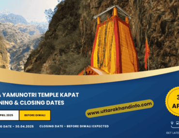 yamunotri temple kapat opening closing date